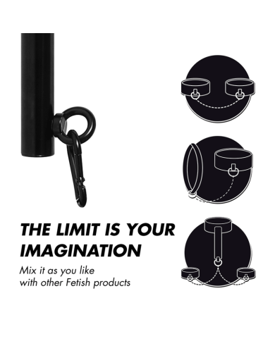 FETISH SUBMISSIVE BONDAGE - BARRE SÉPARATEUR RÉGLABLE 4 PIÈCES