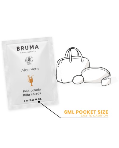BRUMA - GEL GLISSANT À L''ALOE VERA SAVEUR PINA COLADA 6 ML