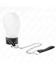 KINK - COLLIER AVEC CEINTURE 65 CM AVEC RIVET V RÉGLABLE 36-43 CM X 5 CM