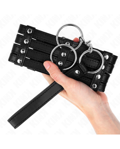KINK - COLLIER AVEC CEINTURE 65 CM SUB STYLE AJUSTABLE 35-51 CM X 7 CM