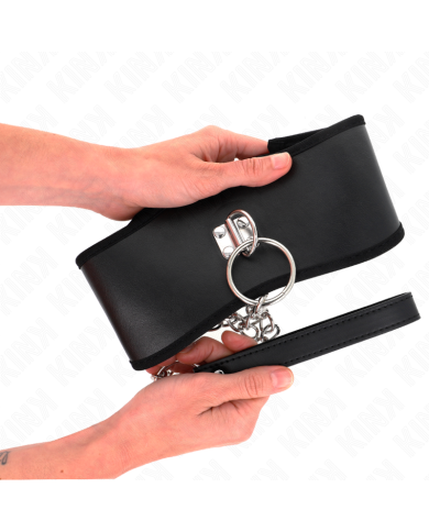 KINK - COLLIER 65 CM AVEC LARGE BRACELET RÉGLABLE 40-55 CM X 10 CM