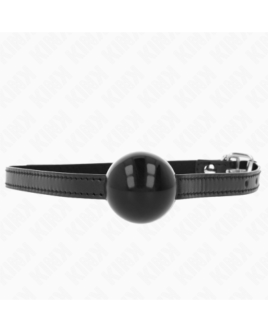 KINK - BALLE SOLIDE SIMPLE NOIRE 4 CM BAG 65 x 1,5 CM