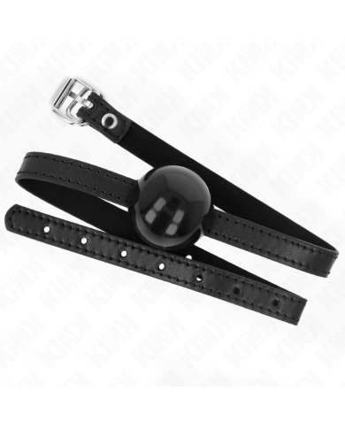 KINK - BALLE SOLIDE SIMPLE NOIRE 4 CM BAG 65 x 1,5 CM