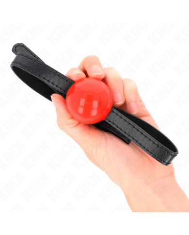 KINK - BALLE SOLIDE SIMPLE ROUGE 4 CM BAG 65 x 1,5 CM