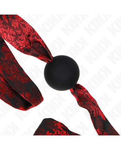 KINK - BOULE EN SILICONE SCANDALE 4,5 CM GAG MODÈLE 2 146 x 4 CM