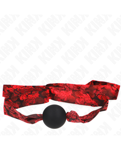 KINK - BOULE EN SILICONE SCANDALE 4,5 CM GAG MODÈLE 2 146 x 4 CM