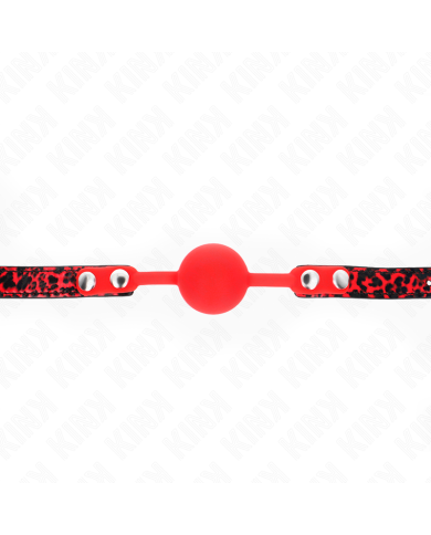 KINK - BOULE EN SILICONE 4 CM GAG MODÈLE 2 60 x 2 CM