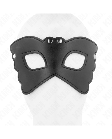 KINK - MASQUE EN CUIRETTE FORME PAPILLON 20 x 9 CM