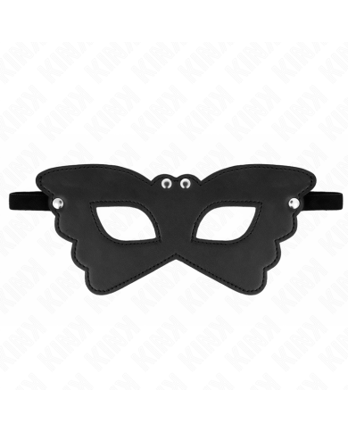 KINK - MASQUE EN CUIRETTE FORME PAPILLON 20 x 9 CM