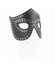 KINK - MASQUE EN CUIRETTE À RIVETS MODÈLE 2 30 x 12 CM