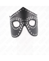 KINK - MASQUE EN CUIRETTE À RIVETS MODÈLE 2 30 x 12 CM