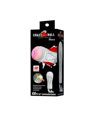 CRAZY BULL - MASTURBATEUR VAGIN RECHARGEABLE FLORA CRAZY BULL - MASTURBATEUR VAGIN RECHARGEABLE FLORA