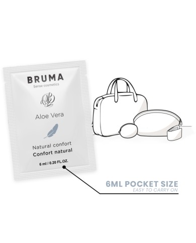 BRUMA - GEL GLISSANT ALOE VERA CONFORT NATUREL 6 ML