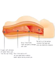 BAILE - MINIMASTURBADOR MASCULIN POUR FEMME ENCEINTE