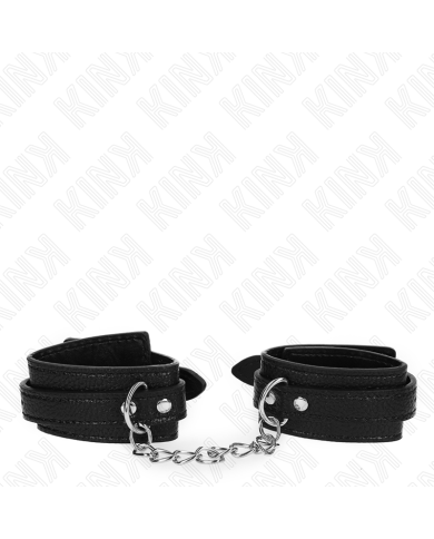 KINK - APPUI-POIGNETS MOTIF SERPENT NOIR AJUSTABLE 20-28 CM X 5,4 CM