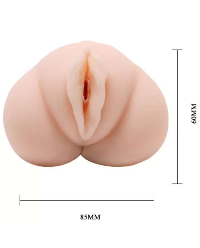 CRAZY BULL - MASTURBADEUR VAGIN PEAU D'EAU AVEC BALLES VIBRANTES