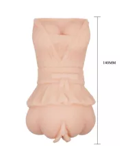 CRAZY BULL - MASTURBADEUR VAGIN PEAU D'EAU AVEC BALLES VIBRANTES