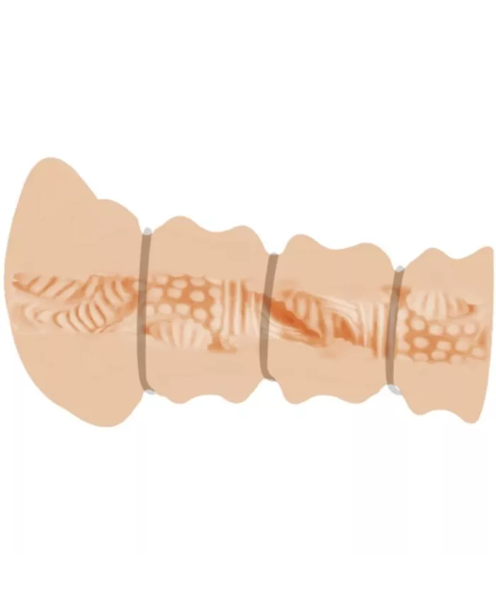 CRAZY BULL - MASTURBADOR AVEC ANNEAUX MODÈLE VAGIN 2