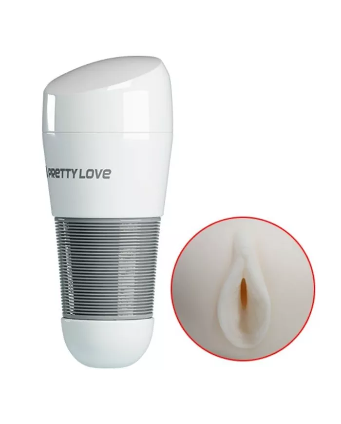 PRETTY LOVE - MASTURBATEUR VAGIN BLANC KITTY PRETTY LOVE - MASTURBATEUR VAGIN BLANC KITTY