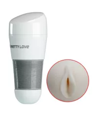 PRETTY LOVE - MASTURBATEUR VAGIN BLANC KITTY PRETTY LOVE - MASTURBATEUR VAGIN BLANC KITTY