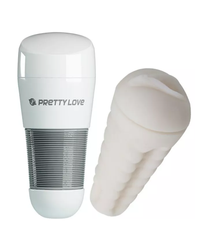 PRETTY LOVE - MASTURBATEUR VAGIN BLANC KITTY PRETTY LOVE - MASTURBATEUR VAGIN BLANC KITTY