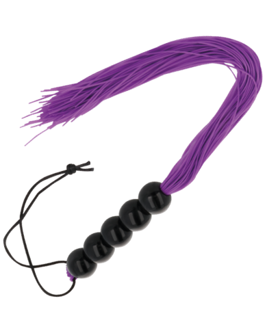 DARKNESS - FOUET DE BONDAGE LILAS