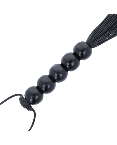 DARKNESS - FOUET DE BONDAGE FIN NOIR