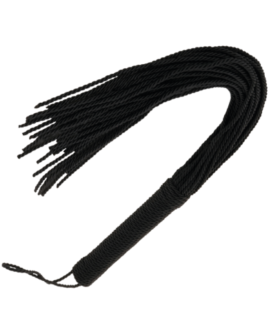 DARKNESS - FOUET DE BONDAGE NOIR 50CM