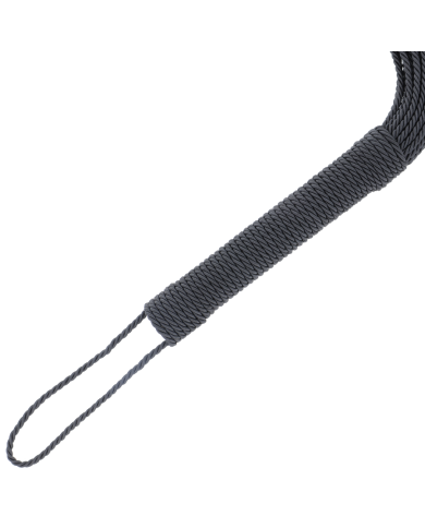 DARKNESS - FOUET DE BONDAGE NOIR 50CM
