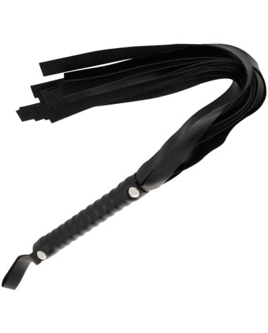 DARKNESS - FOUET DE BONDAGE NOIR 51 CM