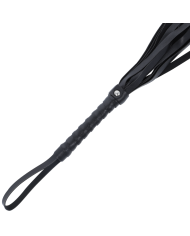 DARKNESS - FOUET DE BONDAGE NOIR 45 CM