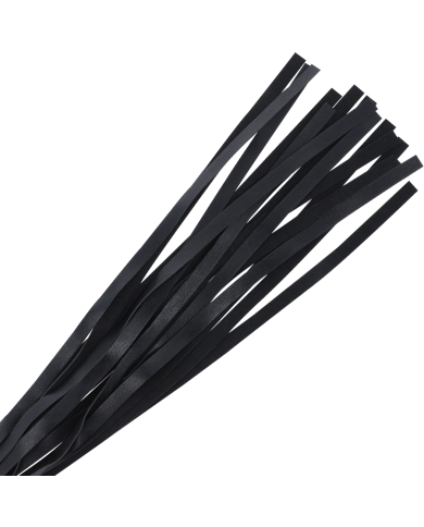 DARKNESS - FOUET DE BONDAGE NOIR 45 CM