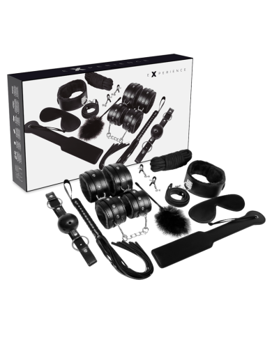 EXPERIENCE - KIT FÉTICHE BDSM SÉRIE NOIRE