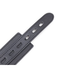 OHMAMA FETISH - COLLIER DE SOUMISSION AVEC 3 ANNEAUX