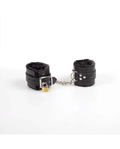 SECRETPLAY - MENOTTES DE BONDAGE NOIRES COLLECTION BDSM