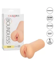 CALEXOTICS - BOUNDLESS VULVA STROKER - PEAU CLAIRE CALEXOTICS - BOUNDLESS VULVA STROKER - PEAU CLAIRE