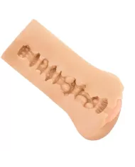 CALEXOTICS - BOUNDLESS VULVA STROKER - PEAU CLAIRE CALEXOTICS - BOUNDLESS VULVA STROKER - PEAU CLAIRE