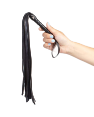 SECRETPLAY - FOUET DE BONDAGE NOIR COLLECTION BDSM