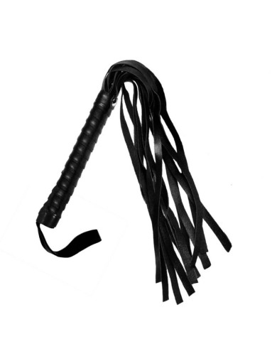 SECRETPLAY - FOUET DE BONDAGE NOIR COLLECTION BDSM