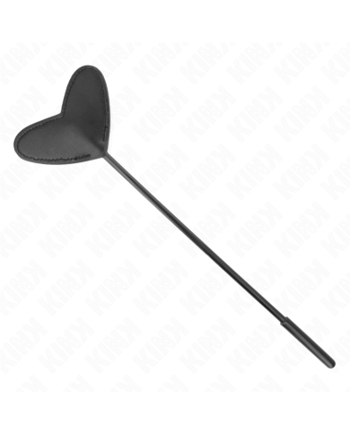 KINK - PALETTE EN FORME DE COEUR NOIR 33 X 10 CM