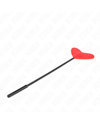 KINK - PALETTE EN FORME DE COEUR ROUGE 33 X 10 CM