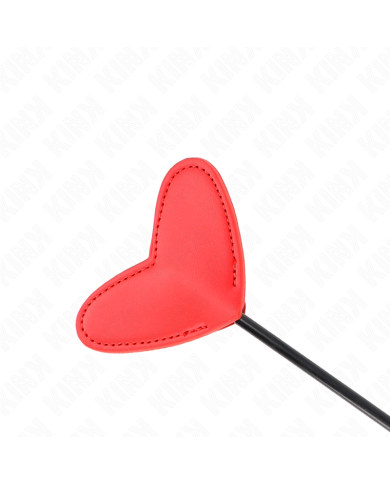 KINK - PALETTE EN FORME DE COEUR ROUGE 33 X 10 CM