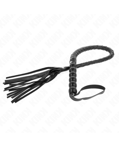 KINK - FOUET SERPENT EN PERLES 80 CM