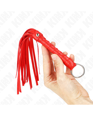 KINK - MINI FOUET SIMPLE ROUGE 28 CM