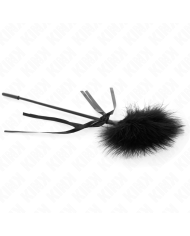 KINK - PLUMES CHACOUILLÉES AVEC N&OElig;UD 35 CM