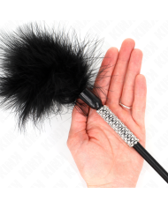 KINK - PLUMES CHACOUILLES AVEC MANCHE STRASS 50 CM