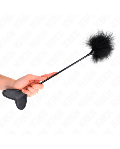 KINK - PLUMES TICKLE AVEC PAGAIE COEUR 31 CM