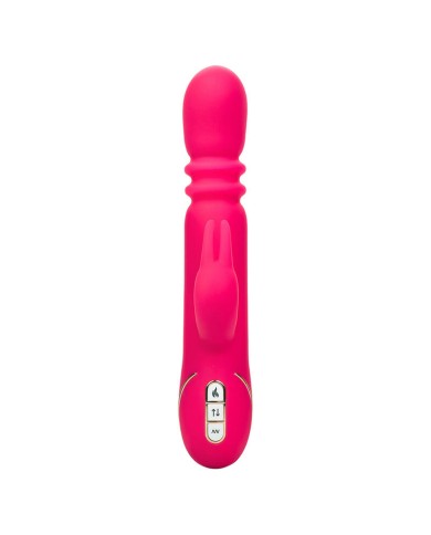 CALEXOTICS - JACK FANTASY TRIPLE VIBRATEUR CHAUFFANT LAPIN ROSE