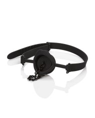 CALEXOTICS - SCANDAL BÂILLON AVEC PLUG EN SILICONE NOIR