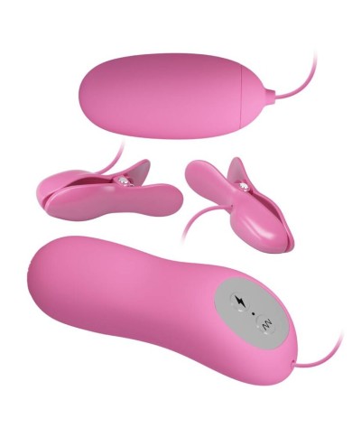 PRETTY LOVE - PINCE ÉPILER AVEC VIBRATION ET ÉLECTROCHOC ROSE